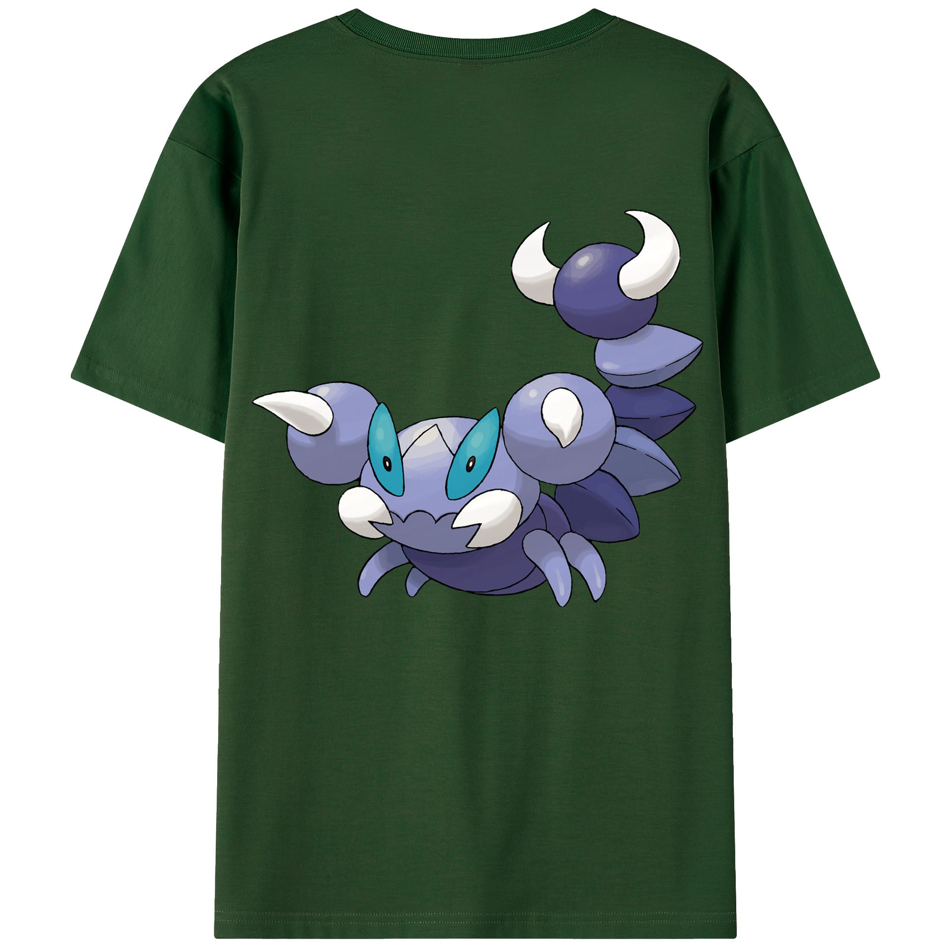 （画像用） ポケットモンスター Pokémon 綿100％半袖Tシャツ（背面プリント）